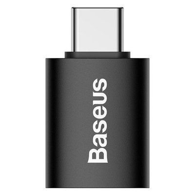 Перехідник Baseus Ingenuity Series Mini OTG Adaptor Type-C to USB-A 3.1 Black ZJJQ000001 00000001046 фото