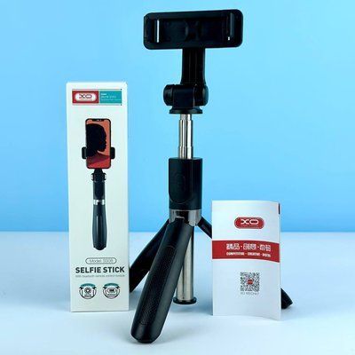 Монопод XO SS08 Bluetooth selfie-stick Чорний 00000000627 фото