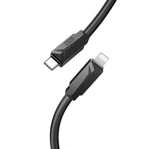 Кабель XO NB-Q233A Type-c to Lightning 27W Data Cable Чорний 00000000940 фото