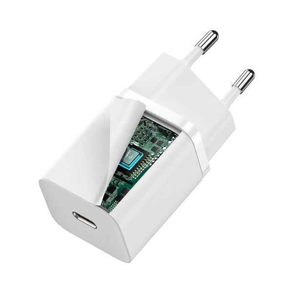 Зарядний пристрій Baseus Super Si quick charger IC 30W White (CCSUP-J) 00000001036 фото