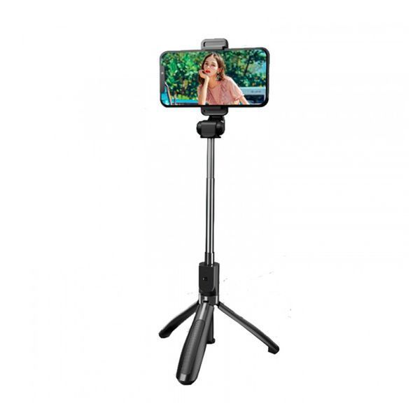 Монопод XO SS08 Bluetooth selfie-stick Чорний 00000000627 фото