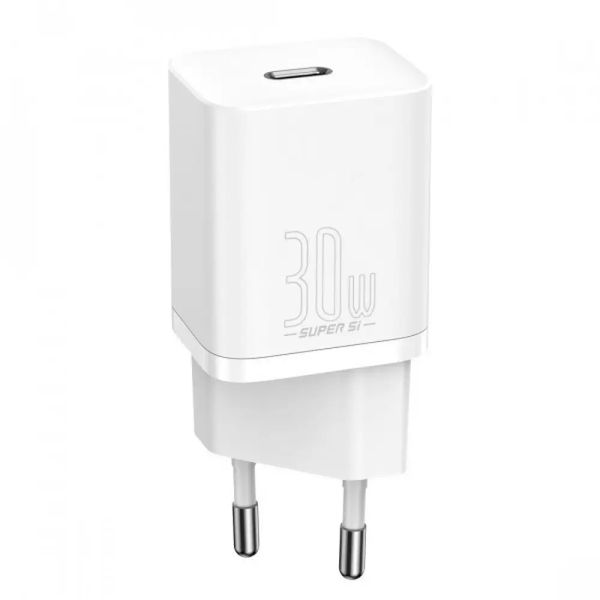 Зарядний пристрій Baseus Super Si quick charger IC 30W White (CCSUP-J) 00000001036 фото