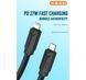 Кабель XO NB-Q233A Type-c to Lightning 27W Data Cable Чорний 00000000940 фото 2