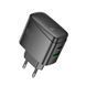 МЗП HOCO CS63A Bright PD65W(1A1C) charger Black 00000001095 фото 1