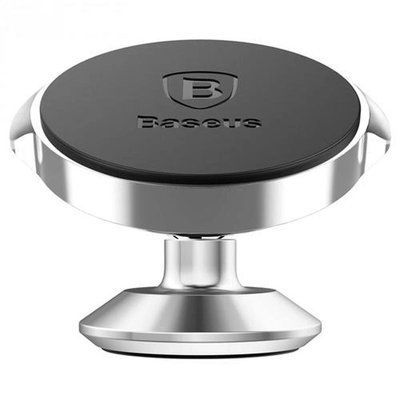 Автомобільний магнітний тримач для телефону (холдер) на торпеду Baseus Small Ears Series Magnetic Bracket (SUER-B0S) Silver 00000000585 фото