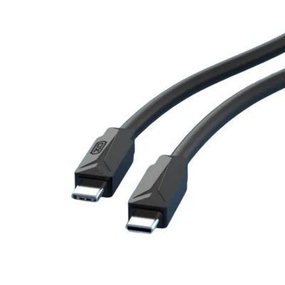 Кабель XO NB-Q233B Type-c to Type-C 60W Data Cable Чорний 00000000941 фото