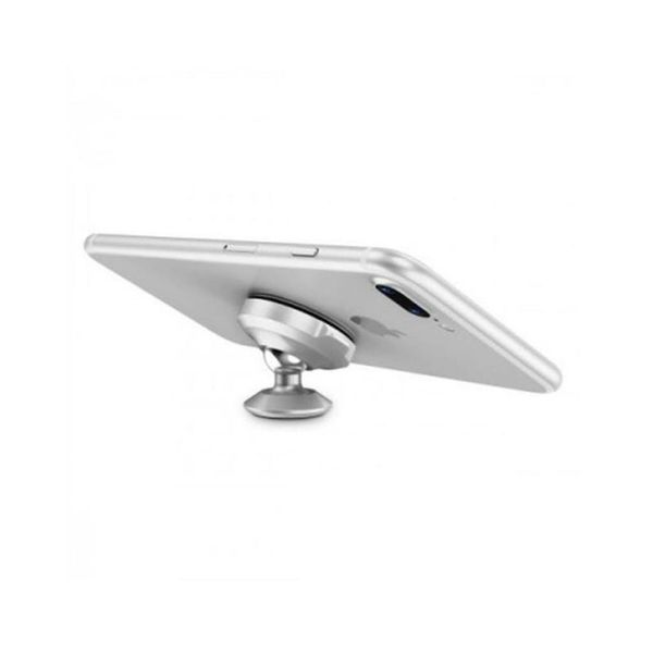 Автомобільний магнітний тримач для телефону (холдер) на торпеду Baseus Small Ears Series Magnetic Bracket (SUER-B0S) Silver 00000000585 фото