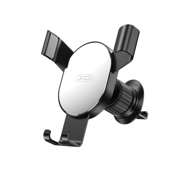 Автотримач XO C126 Mirror face gravity air outlet latch bracket Срібно-чорний 00000000895 фото