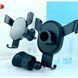 Автотримач XO C126 Mirror face gravity air outlet latch bracket Срібно-чорний 00000000895 фото 4