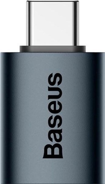 Перехідник Baseus Ingenuity Series Mini OTG Adaptor Type-C to USB-A 3.1 Blue ZJJQ000003 00000001047 фото