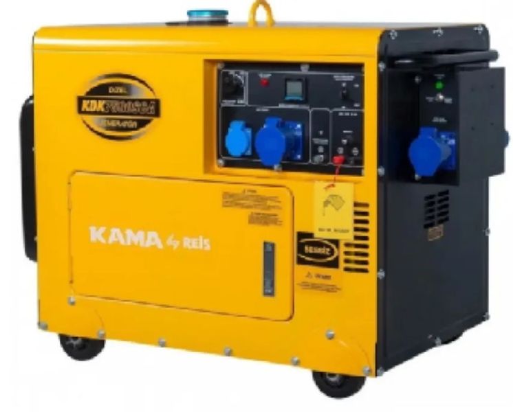 Генератор дизельний KDK7500SCA, 6.9KVA, однофазний 230V 00000011437 фото