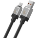 USB кабель Baseus CoolPlay Series Fast Charging Cable USB to Type-C 100W 1m Black CAKW000601 00000001006 фото 3