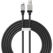 USB кабель Baseus CoolPlay Series Fast Charging Cable USB to Type-C 100W 1m Black CAKW000601 00000001006 фото 1