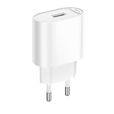 МЗП HOCO C109A Fighter 1PD/20W+1USB/QC3.0 White 00000000805 фото