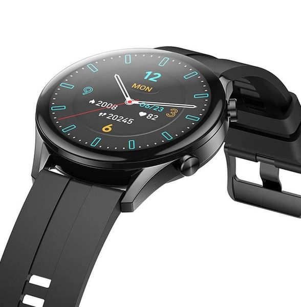 Розумний смарт-годинник Hoco Y7 Smart watch Black 00000001687 фото