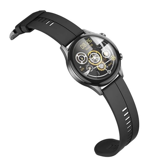 Розумний смарт-годинник Hoco Y7 Smart watch Black 00000001687 фото