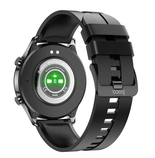 Розумний смарт-годинник Hoco Y7 Smart watch Black 00000001687 фото