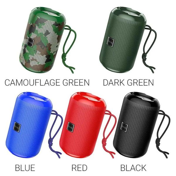 Бездротова портативна колонка Bluetooth Hoco HC1 Trendy sound sports wireless speaker Dark Green 00000003637 фото