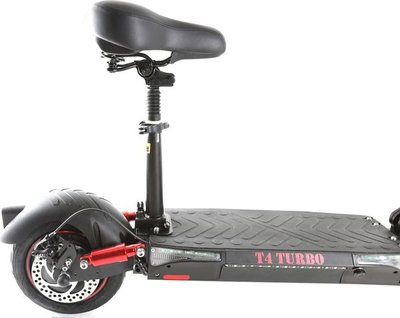 ЕЛЕКТРОСАМОКАТ Т4 TURBO CROSSER 10" З СИДІННЯМ 60V 1500ВТ 00000011399 фото