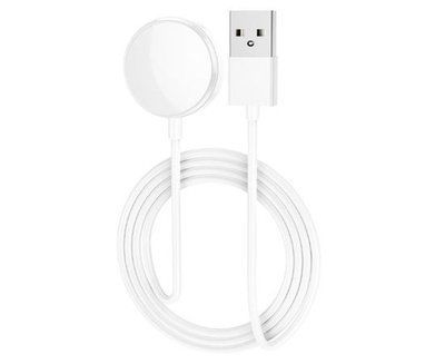 Кабель магнітний для зарядки смарт-годинника Hoco Y1 Pro White 00000000339 фото