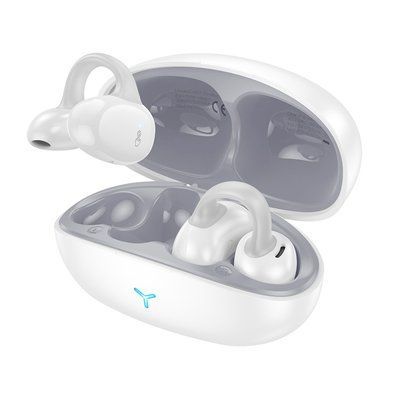 Наушники HOCO EW57 Auspicious clip-on true wireless BT headset Іvory white 00000000534 фото