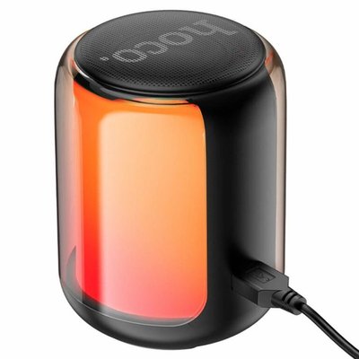 Комп'ютерні колонки (портативна акустика) Hoco BS56 Colorful BT wired 2-in-1 computer speaker Black 00000002059 фото