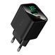 МЗП HOCO CS84A Excellent PD30W+QC3.0 charger with digital display(EU) black 00000000387 фото 2