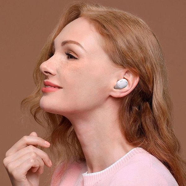 Бездротові навушники Bluetooth Baseus Encok True Wireless Earphones Plus NGWM010002 White 00000001398 фото