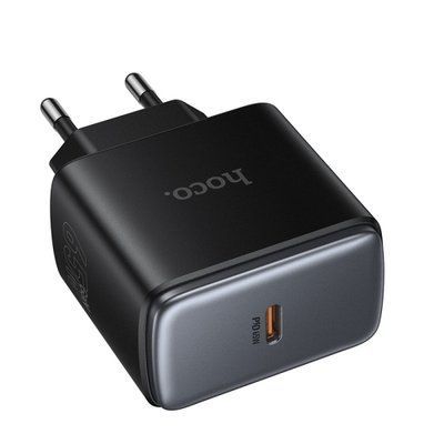 МЗП HOCO C159A Upgrade single-port PD65W charger Black 00000000389 фото