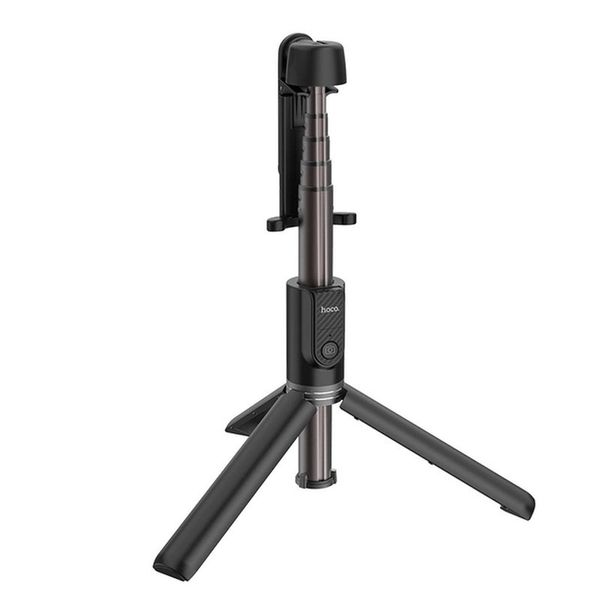 Монопод для селфі Hoco K11 Wireless tripod selfie stand (0,68m.) Black 00000001371 фото