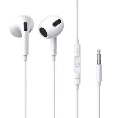 Навушники Baseus Encok 3.5mm lateral in-ear Wired Earphone H17 White NGCR020002 00000000537 фото
