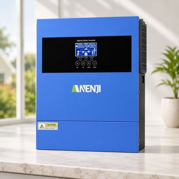 4.2 кВт LiFePO4 Комплект резервного живлення Інвертор Anenji WiFi 24 В + 2 акумулятора 12V 100Ah Foursun 00000001102 фото