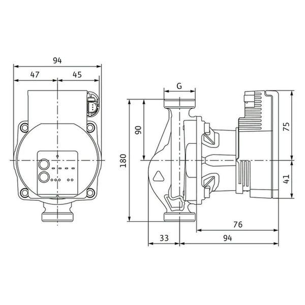 Циркуляційний насос Varios PICO-STG 25/1-7-180 (ТМ Novasfer) 00000011016 фото