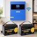 4.2 кВт LiFePO4 Комплект резервного живлення Інвертор Anenji WiFi 24 В + 2 акумулятора 12V 100Ah Foursun 00000001102 фото 1
