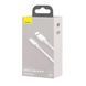 USB кабель Baseus Simple Wisdom Data Cable Kit USB to Type-C 5A (2PCS/Set) 1.5m White TZCATZJ-02 00000000953 фото 3