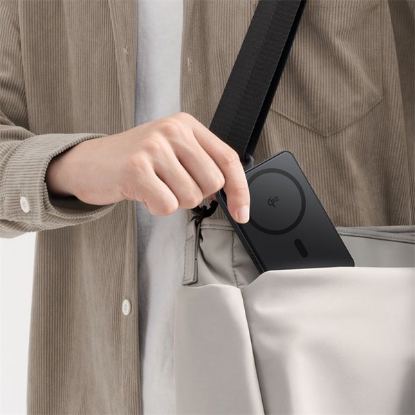 Baseus Airpow Ⅱ Qi2 Magnetic Power Bank 10000mAh 22.5W Black P10080000123-00 00000000902 фото