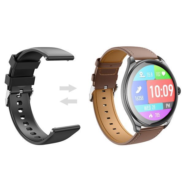 Смарт-годинник HOCO Y22 AMOLED Smart sports watch(call version) Black 00000001053 фото