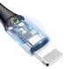 Кабель Baseus C-shaped Light Intelligent power-off Cable for Lightning 2.4A (CALCD-03) Blue 00000000076 фото 2