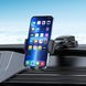 Автотримач Hoco CA118 Delicate press type center console car holder Space Чорний 00000000849 фото 3