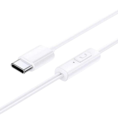 Навушники Baseus Encok CZ11 Type-C Wired Earphones White A00164300213-Z1 00000000539 фото