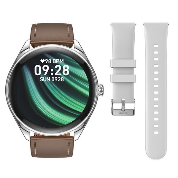 Смарт-годинник HOCO Y22 AMOLED Smart sports watch(call version) Silver 00000001054 фото