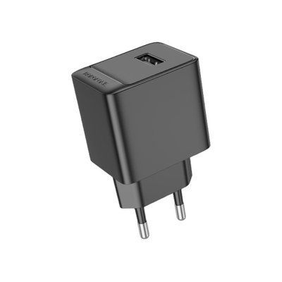 МЗП BOROFONE BAS11A Erudite single port 1USB/2.1A чорний 00000000775 фото