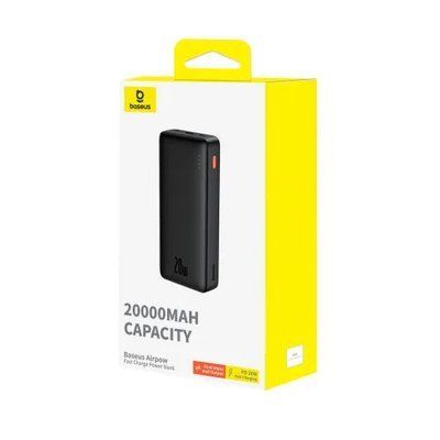 Зовнішній акумулятор (повербанк) Baseus Airpow Fast Charge 20000mAh 00000000223 фото