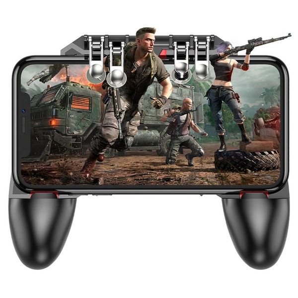 Геймпад-тригер Hoco GM7 Eagle six finger game controller Black 00000004152 фото