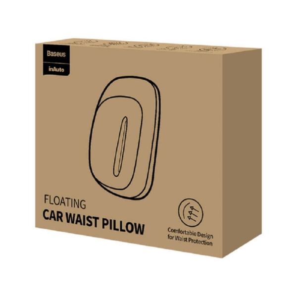 Подушка в авто Baseus на підголовник для шиї Floating Car Waist Pillow (CRTZ01-A01) Black 00000002090 фото