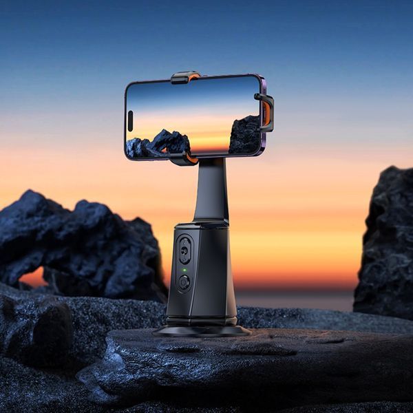 Смарт-Штатив із трекером руху HOCO K26 Smart camera gimbal black 00000000642 фото