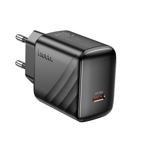 Мережевий Зарядний Пристрій Hoco CS24A 1USB-C PD/QC 25W 00000000344 фото
