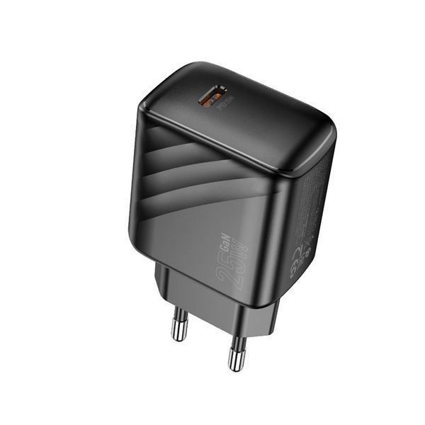 Мережевий Зарядний Пристрій Hoco CS24A 1USB-C PD/QC 25W 00000000344 фото