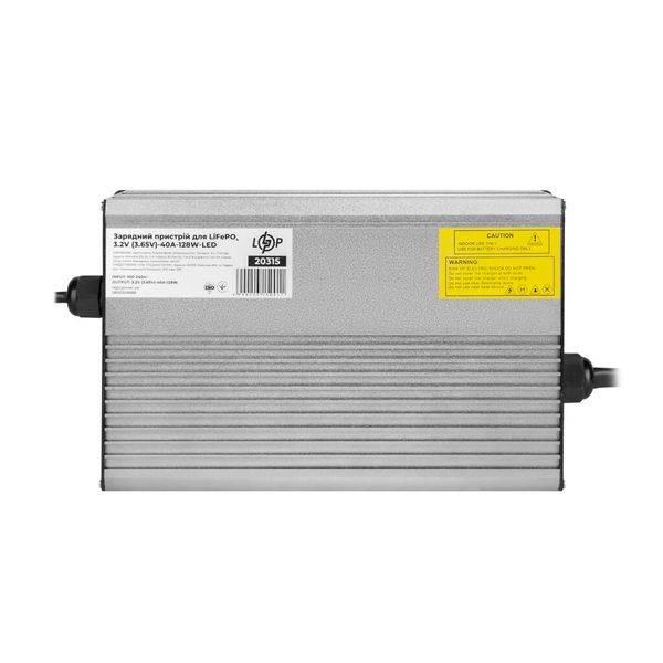 Зарядний пристрій для акумуляторів LiFePO4 3.2V (3.65V)-40A-128W-LED 00000010889 фото