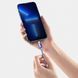 PD кабель Baseus Pudding Series Fast Charging Cable Type-C to iP 20W 1.2m Purple P10355701511-00 00000000956 фото 5